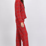 Pijama polar cuadros
