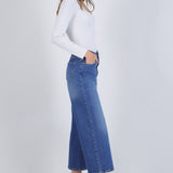 Jeans cropped mid rise