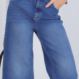 Jeans cropped mid rise