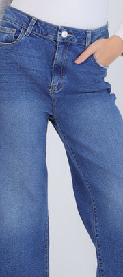 Jeans cropped mid rise