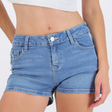 Mini short denim