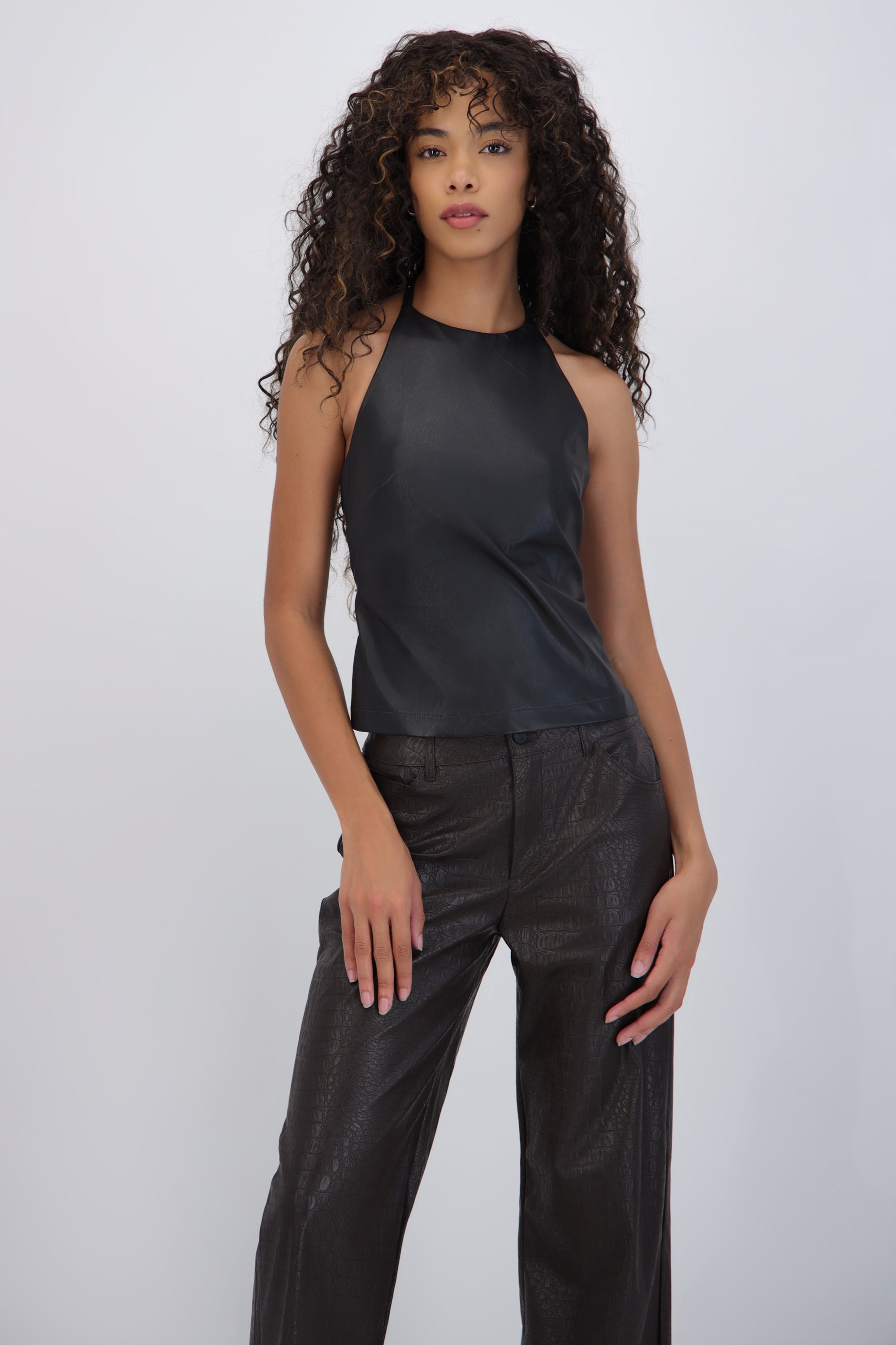 Top halter PU