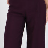 Pantalón ancho detalle pretina