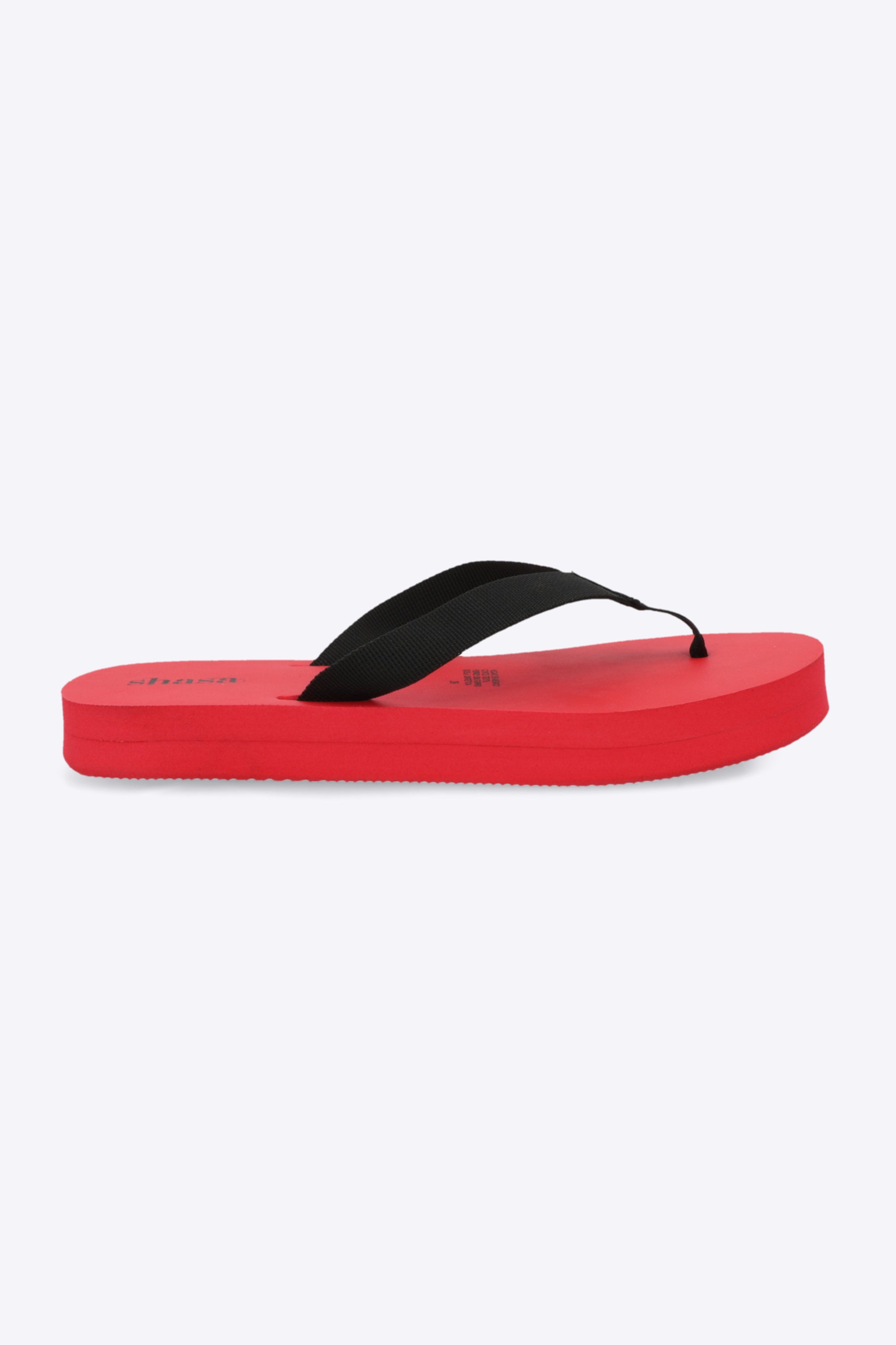 Flip flop plataforma chinela textil