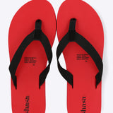 Flip flop plataforma chinela textil
