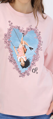 Playera olivia rodrigo corazón