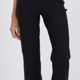 Pantalón bootcut pretina dos botones