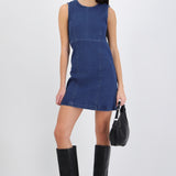 Vestido denim fracciones