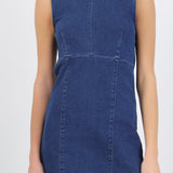 Vestido denim fracciones