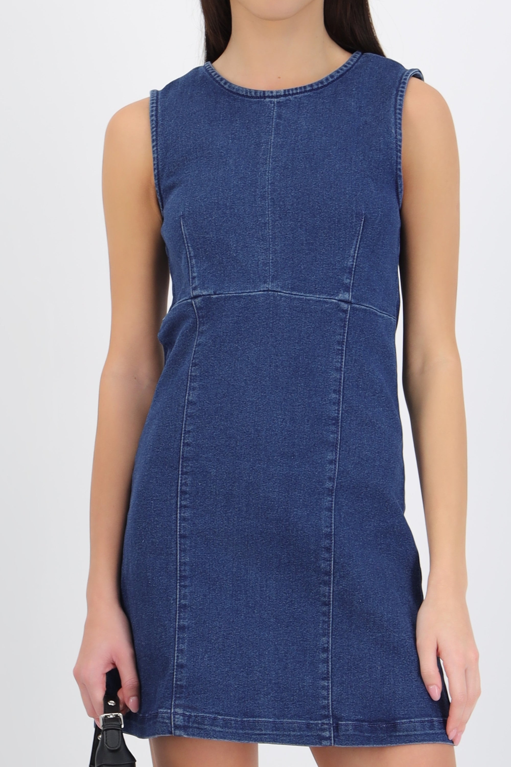 Vestido denim fracciones