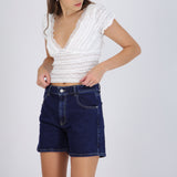 Blusa escote v detalle encaje