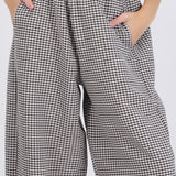 Pantalón balloon cuadros