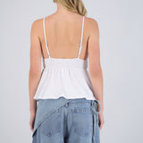 Top tirantes escote v