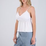 Top tirantes escote v