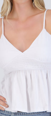 Top tirantes escote v