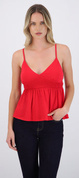 Top tirantes escote v