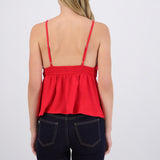 Top tirantes escote v