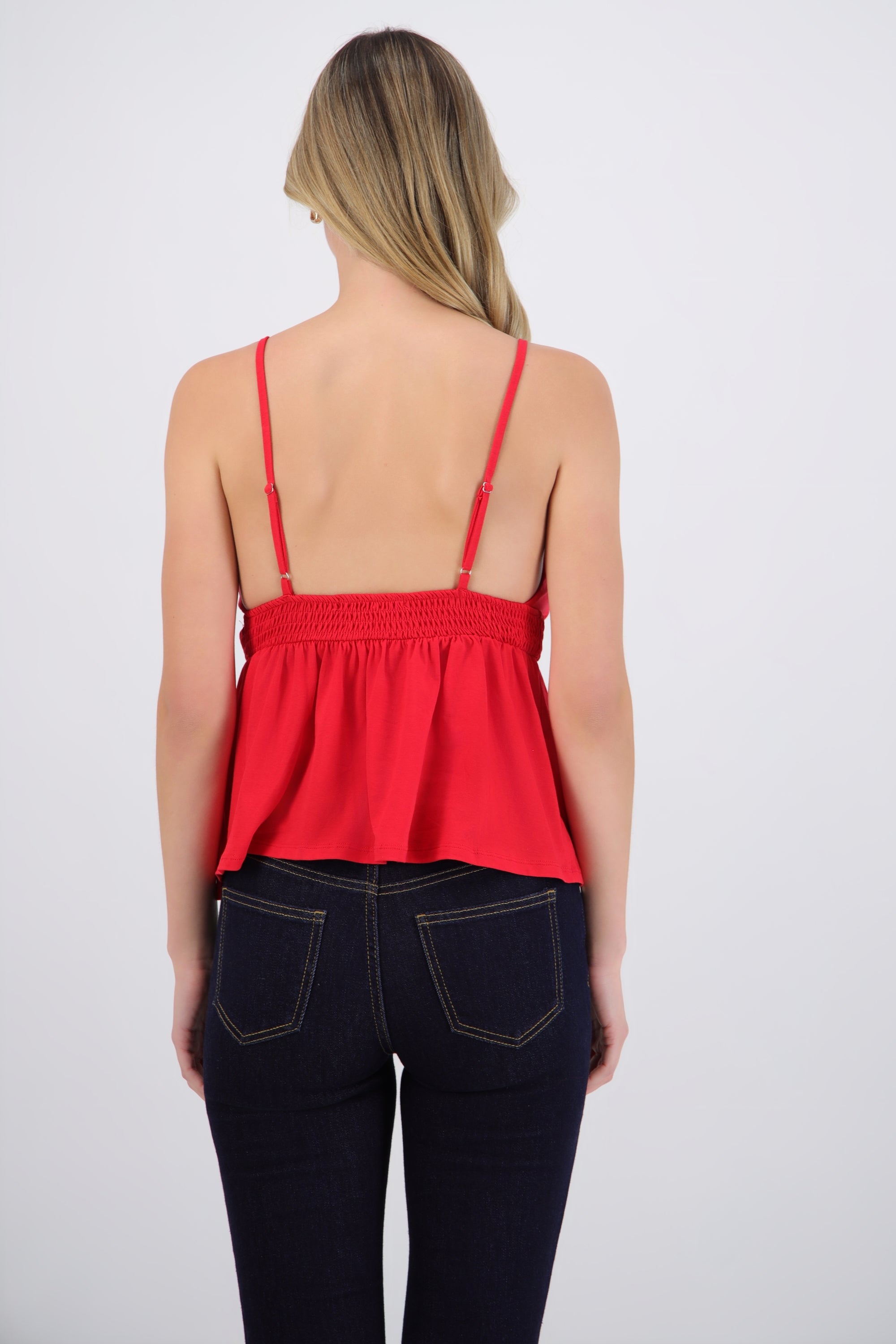Top tirantes escote v