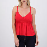 Top tirantes escote v