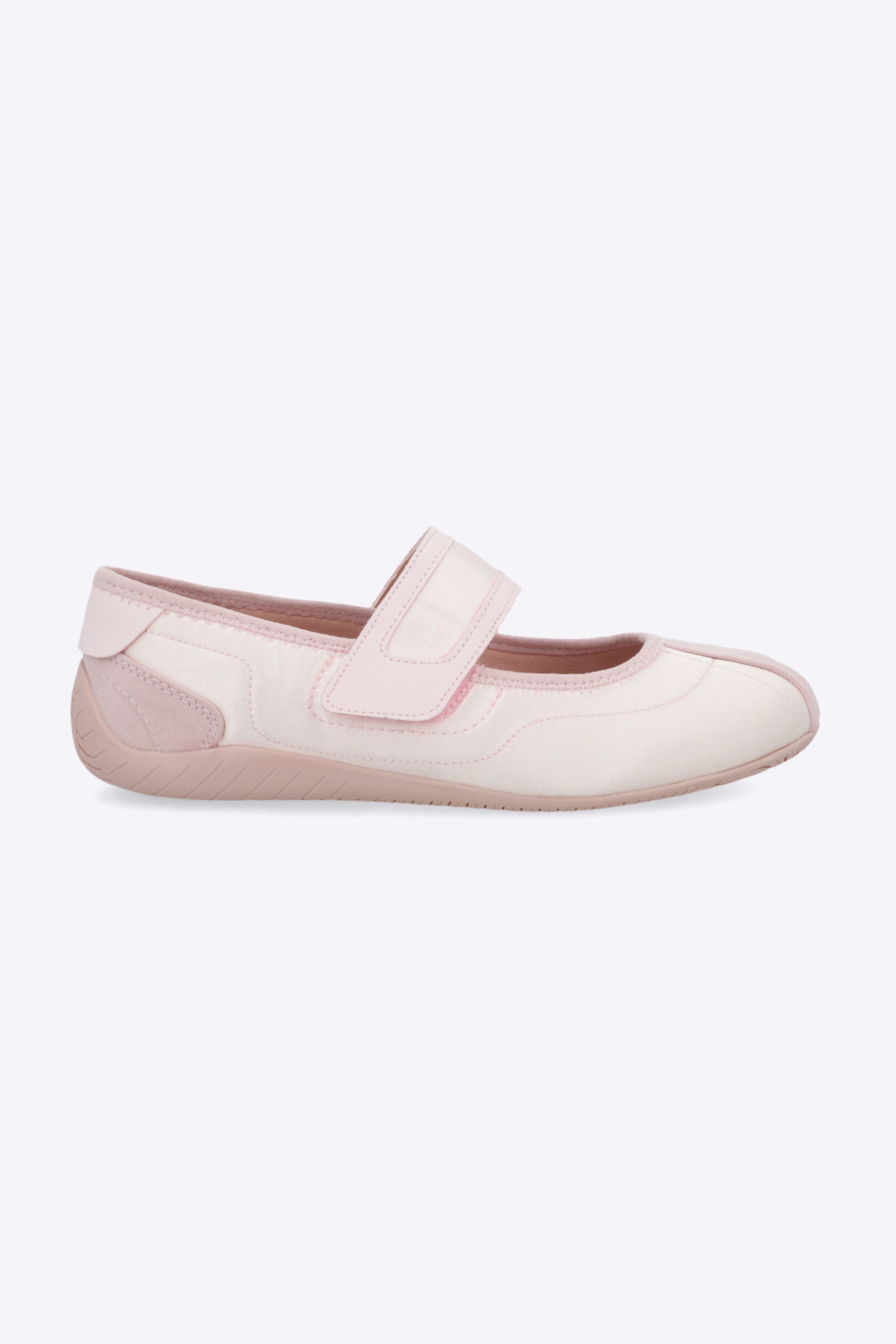 Tenis flat sencillo satin