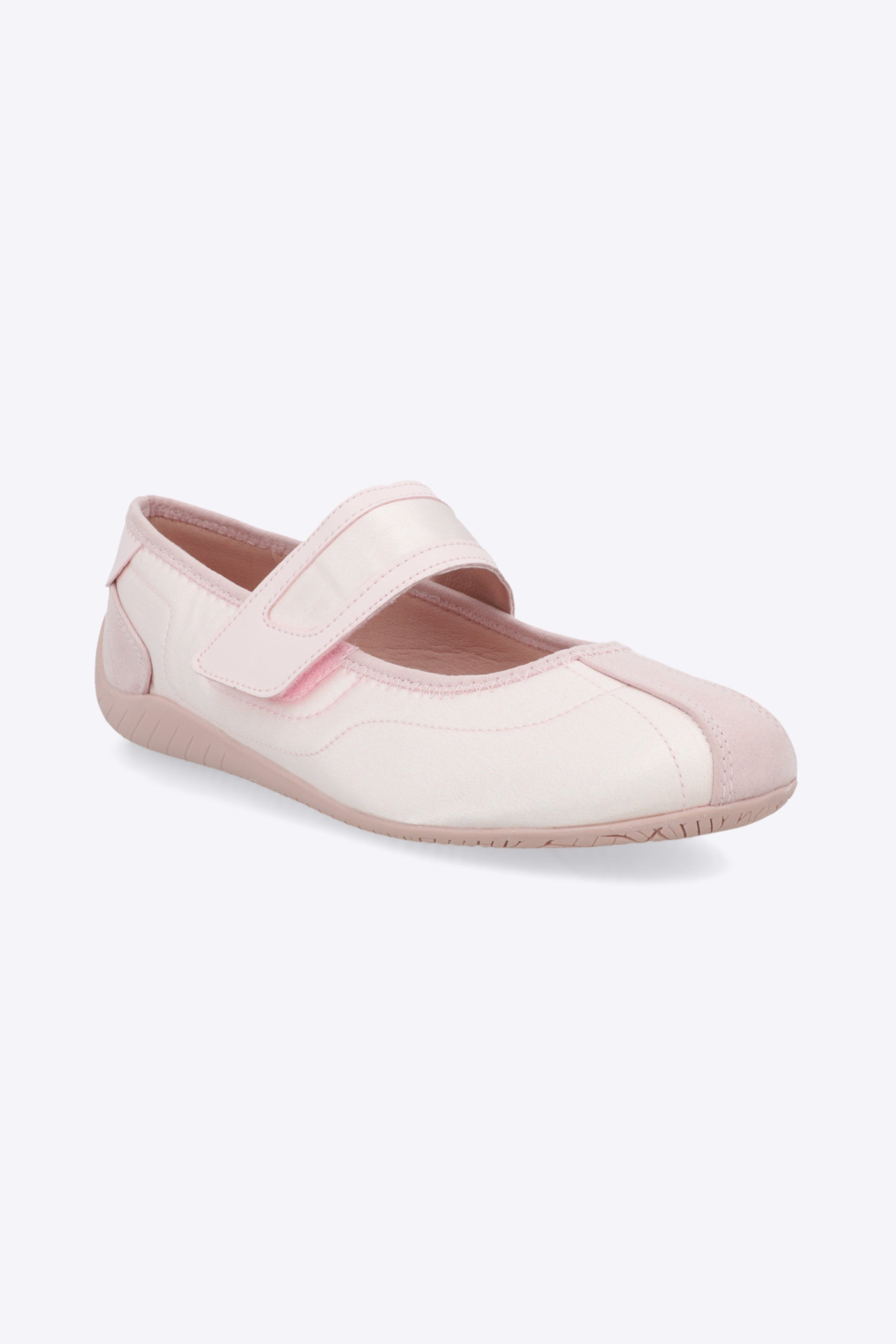 Tenis flat sencillo satin
