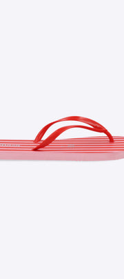 Flip flop estampado rayas