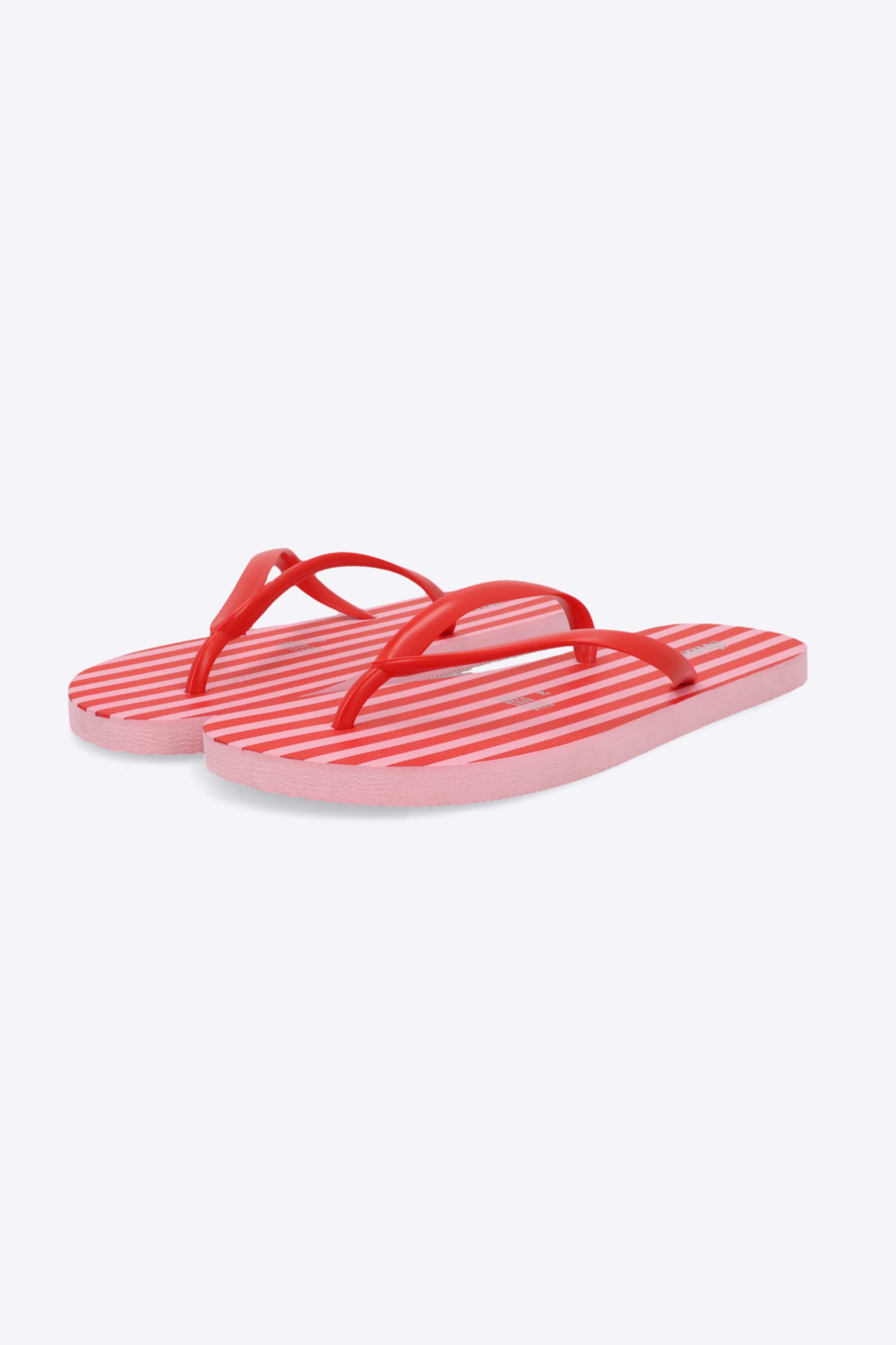 Flip flop estampado rayas