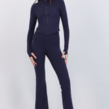 Leggings flare lisos