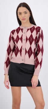 Cardigan rombos