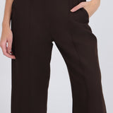 Pantalón liso cinturón