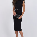 Vestido bodycon cinturón