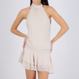 Top halter textura