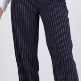 Pantalón de rayas sastre barrel