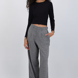 Pantalón suave detalle brillos