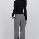 Pantalón suave detalle brillos