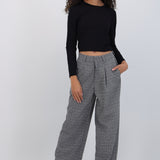 Pantalón suave detalle brillos