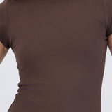 Playera cuello redondo manga corta