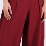 Pantalón amplio liso