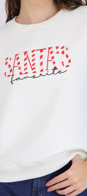 Sudadera santa´s favorite