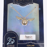 Collar dije snitch dorada harry potter