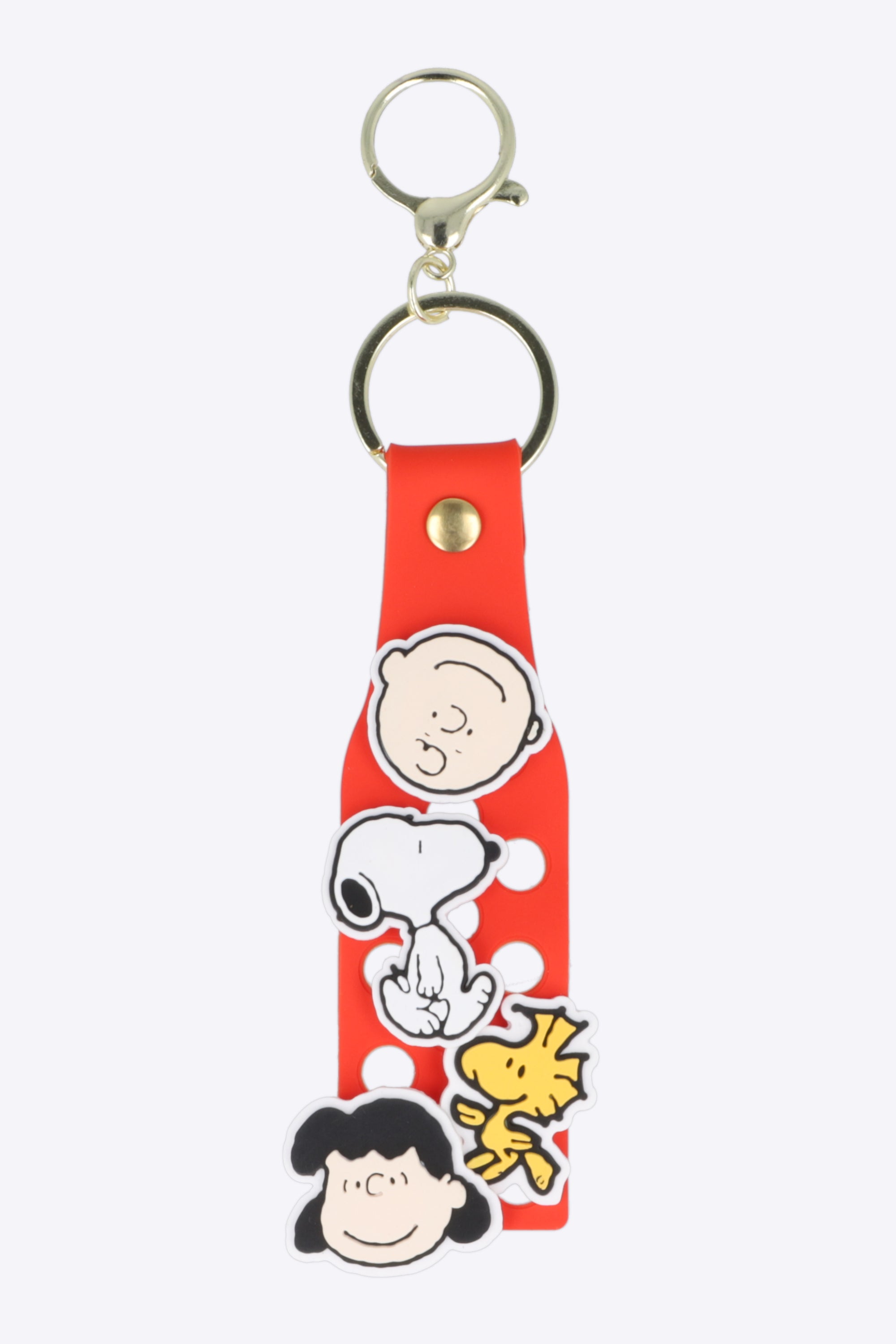 Llavero rubber 4 charms snoopy