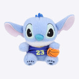 Llavero peluche stitch basquetbolista