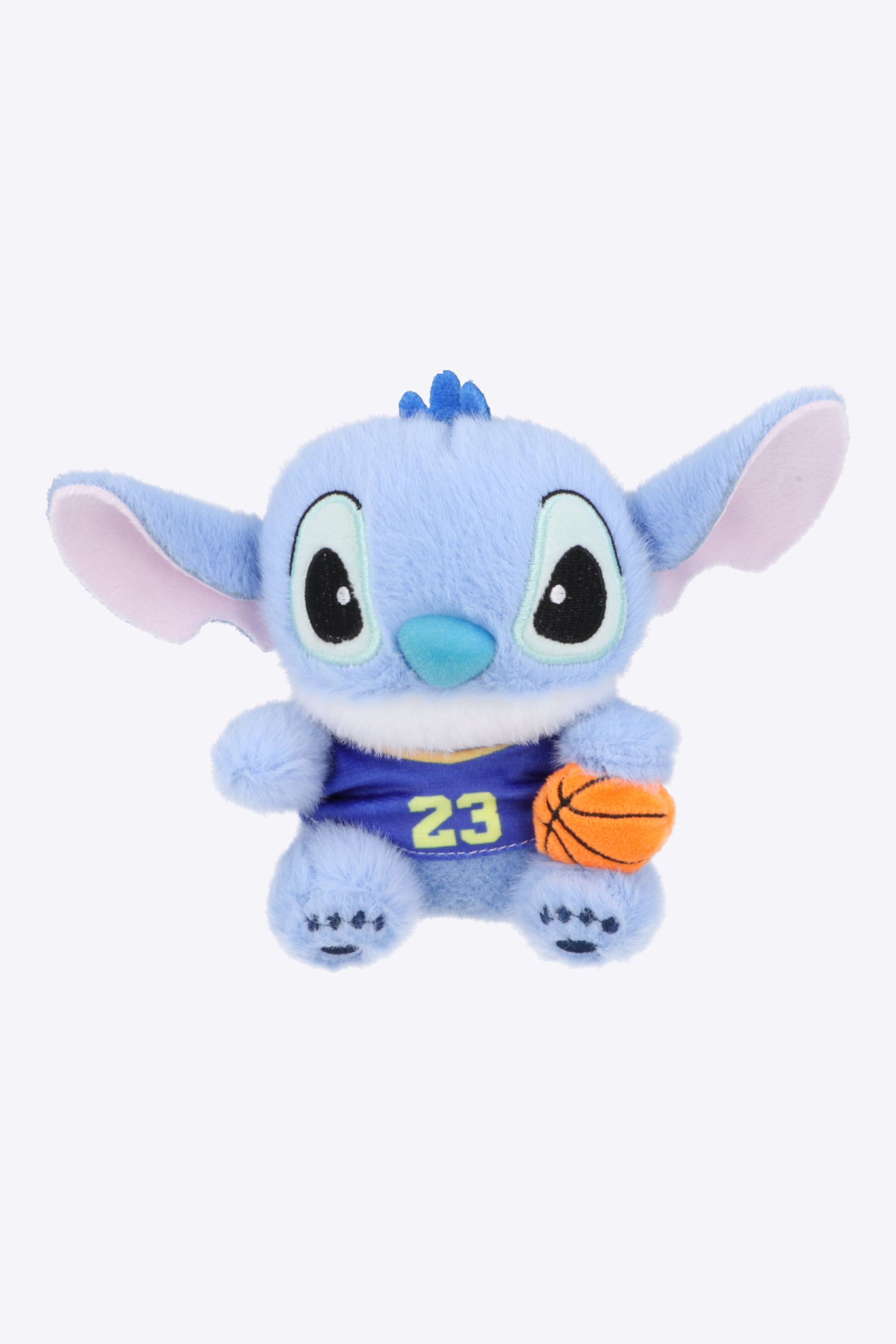 Llavero peluche stitch basquetbolista