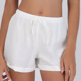 Short con resorte detalle dobladillo