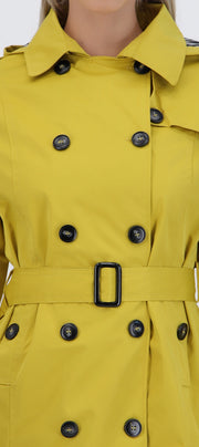 TRench con botones detalle lineas