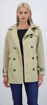 TRench con botones detalle lineas