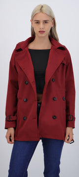 TRench con botones detalle lineas