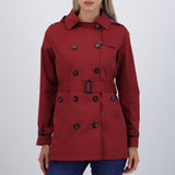 TRench con botones detalle lineas