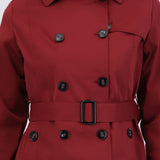TRench con botones detalle lineas