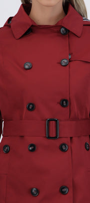 TRench con botones detalle lineas